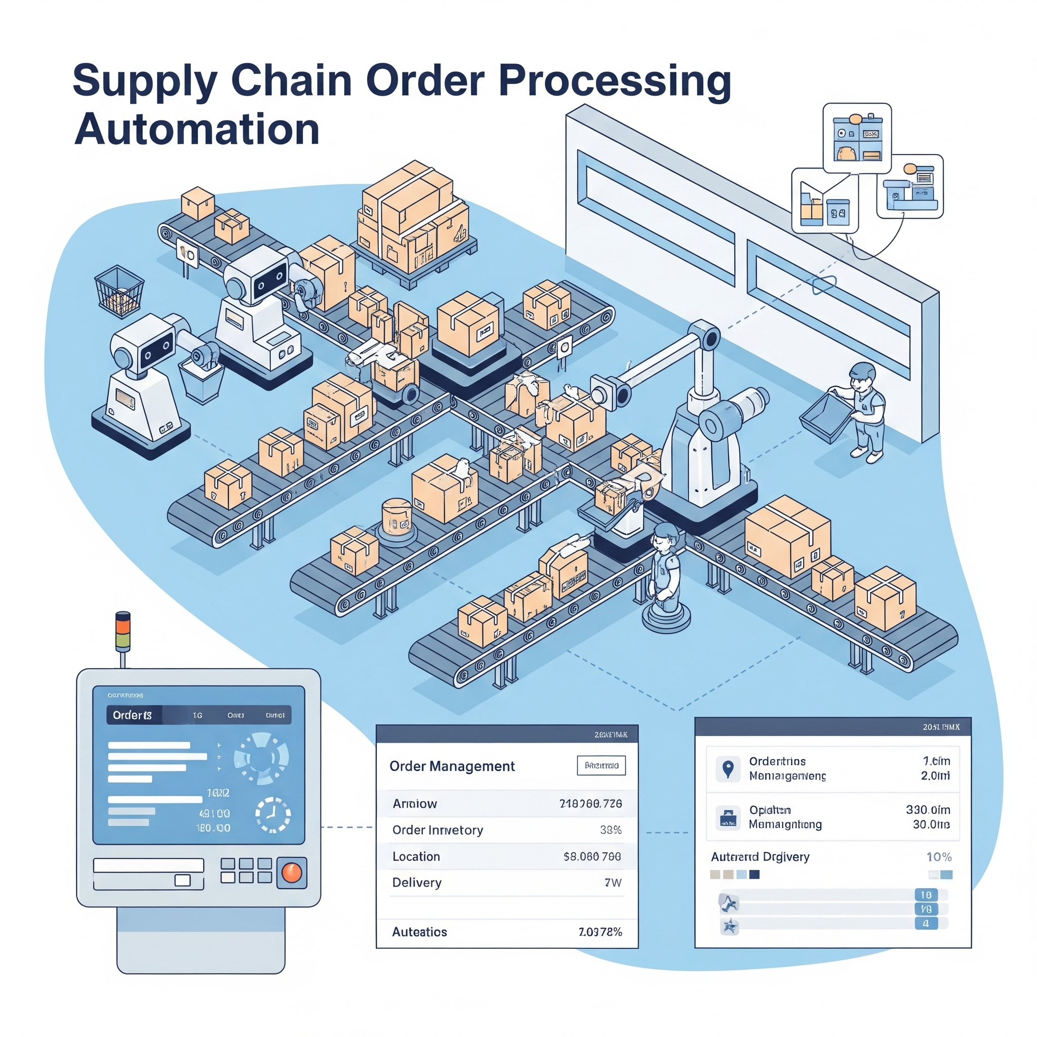 Supply Chain Order Processing Automation